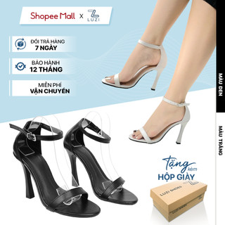  Sandal nữ cao gót bít hậu guốc nữ gót nhọn cao 7P và 11p  m10  