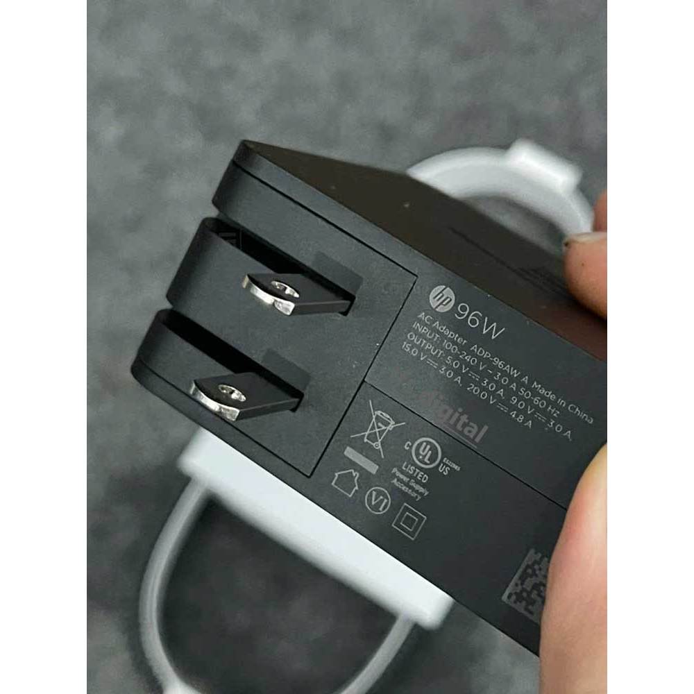 Bộ sạc nhanh thông minh HP 96w type C ( CHÍNH HÃNG) cho điện thoại, máy tính bảng, laptop