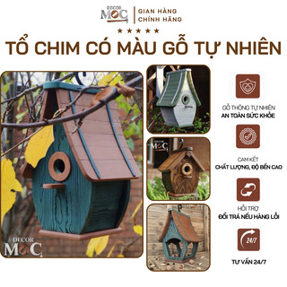 Tổ Chim Gỗ Sơn Màu - NHẬN SỈ, NHẬN THIẾT KẾ RIÊNG