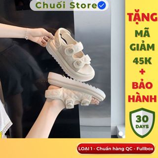 [SẴN CHUẨN QC] Giày sandal - Dép sandal ulzzang LOẠI 1 CELINA đế độn cao cấp quai da full box QC