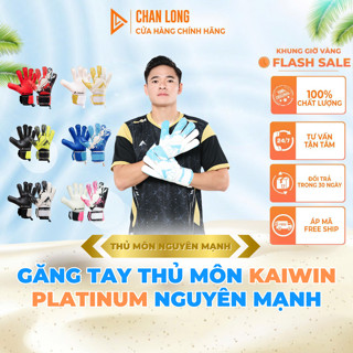  Găng Tay Thủ Môn Kaiwin Platinum Nguyên Mạnh Chính Hãng – Hiệu Năng Cao Bám Dính Tuyệt Vời 