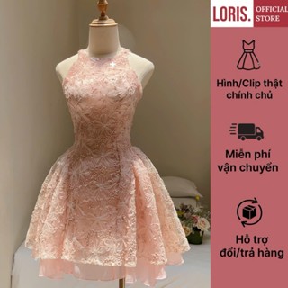 LORIS - Mira Dress , Đầm hồng pastel ngọt ngào.