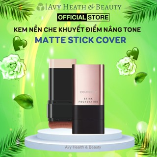  Kem Che Khuyết Điểm MATTE STICK COVER FOUNDATION - Kem Nền Thỏi 2 Đầu STICK FOUNDATION Chống Nước Cấp Ẩm 