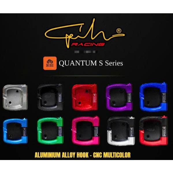 Móc treo đồ cnc V3 Ghracing cho Quantum S Series - móc treo đồ Quantum Ghracing - Phụ Kiện thay thế