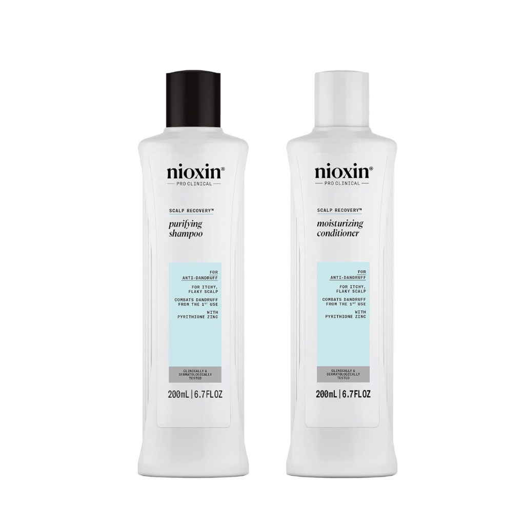 Dầu Gội, Dầu Xả Nioxin Scap Recovery Giúp Tóc Giảm Gàu, Ngứa, Gãy Rụng Và Bóng Tóc