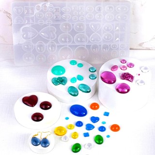 Bảng Khuôn Silicon Làm Mặt Dây Chuyền Resin UV