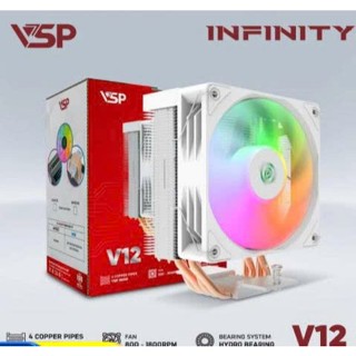  HỖ TRỢ 2011  Quạt tản nhiệt khí CPU VSP V12 LED ARGB 