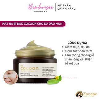 Nước tẩy trang bí đao Mặt nạ Mask Bí Đao Cocoon 30ml 100ml bigsize cho da dầu mụn