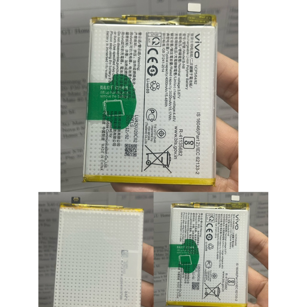 Pin Vivo V20,V20 pro