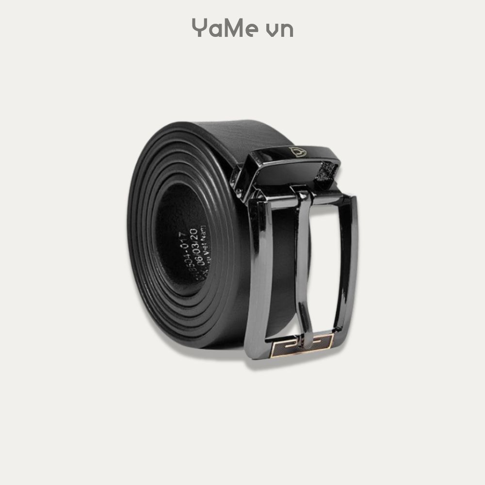 Dây Nịt Nam Da Bò Khóa Gài Kim #Y2010 014 18504 |YaMe|