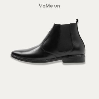  Giày Boots Nam Cổ Cao Real Leather 001 24128 |YaMe| 