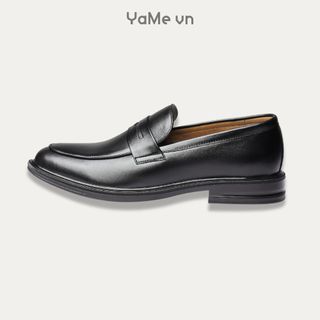  Giày Tây Lười Nam Trẻ Trung Loafer Real Leather 002 24356 |YaMe| 