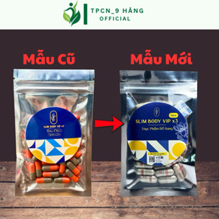 Viên Giảm Cân Slim body X3 New cho người khó xuống cân gói 30v