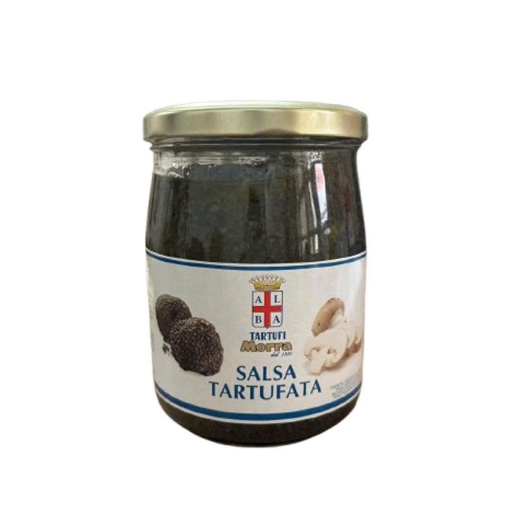 Sốt Nấm Truffle Morra Cao Cấp 8% Truffle -Tartufi Morra – Salsa Tartufata 500Gram