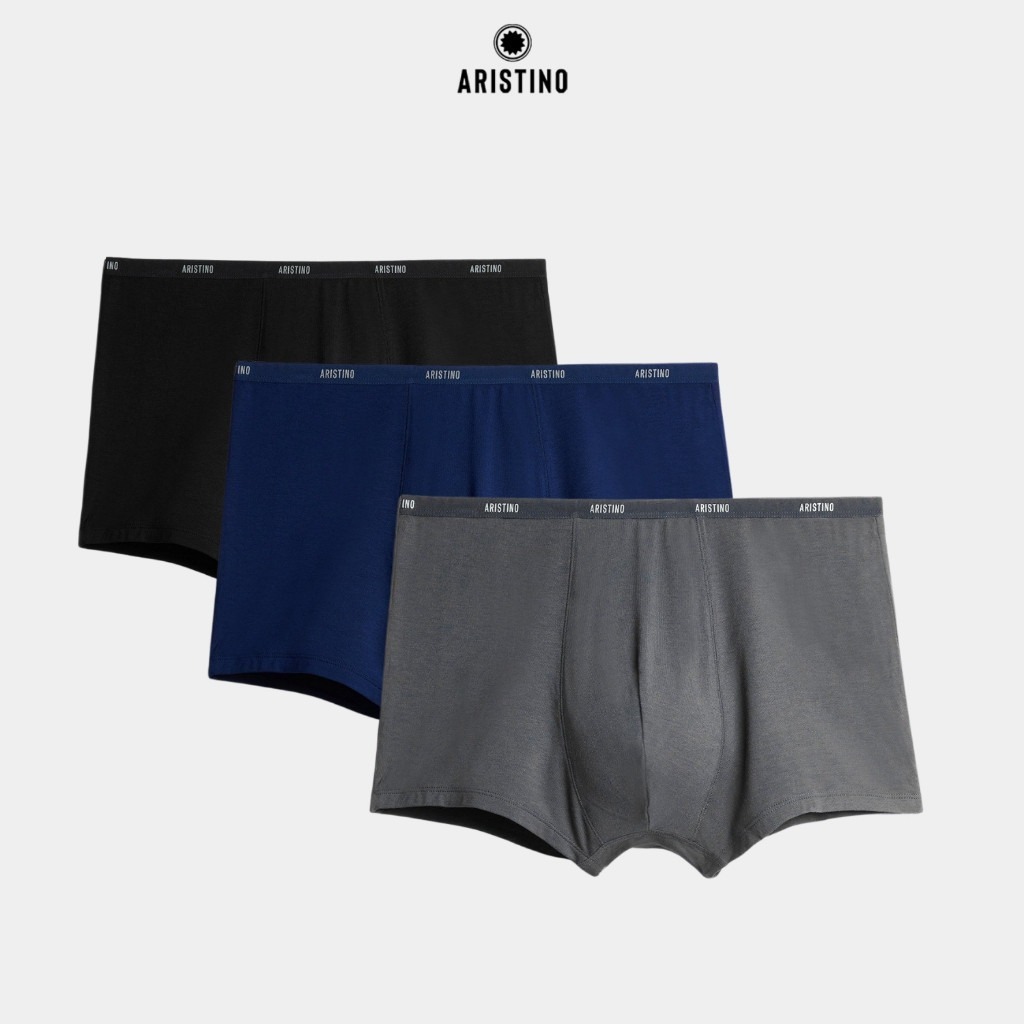 [COMBO 2] Quần lót nam ARISTINO dáng sịp đùi, chất liệu mềm mại, khả năng thấm hút vượt trội - ABX16