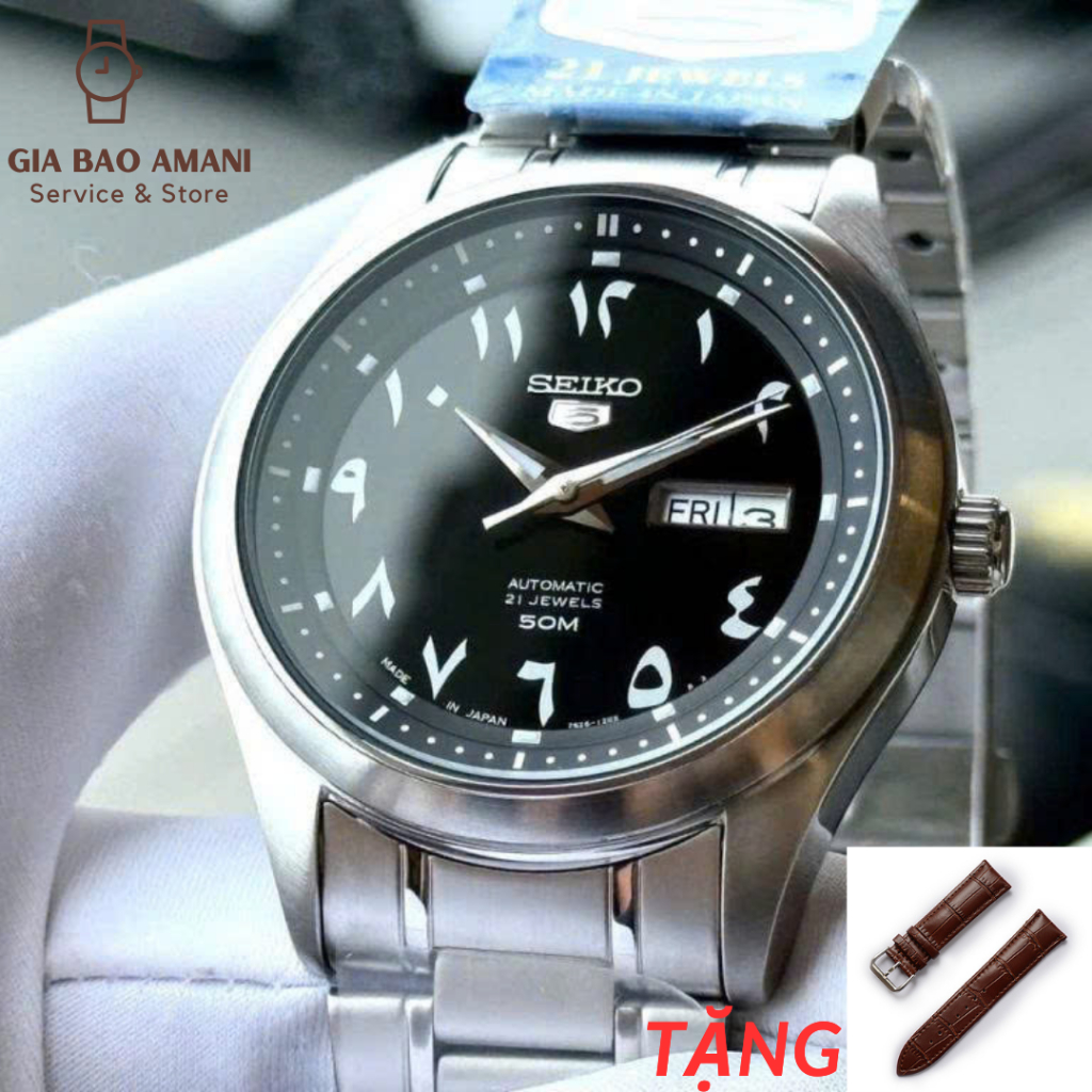 Đồng Hồ Nam SEIKO 5 SPORTS AUTOMATIC SNKP21J1 Chính Hãng Tặng Dây Da Cao Cấp