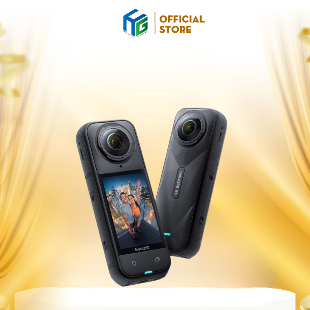 Camera Insta.360 X5 – Camera 360 độ 8K chống nước, pin 3 giờ