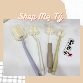   Tách lẻ  Cọ mút xốp bọt biển đa năng cọ bình sữa - cọ núm ti Grosmimi   Moyuum   TGM   Green finger   bebepick   Hibee 