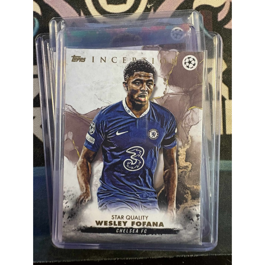 Thẻ bóng đá #M510 Wesley Fofana Chelsea Topps Inception 2022/23