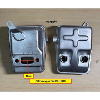 Pô lửa (xả), bô lửa máy phát cỏ /cắt cỏ động cơ 4 thì /2thì