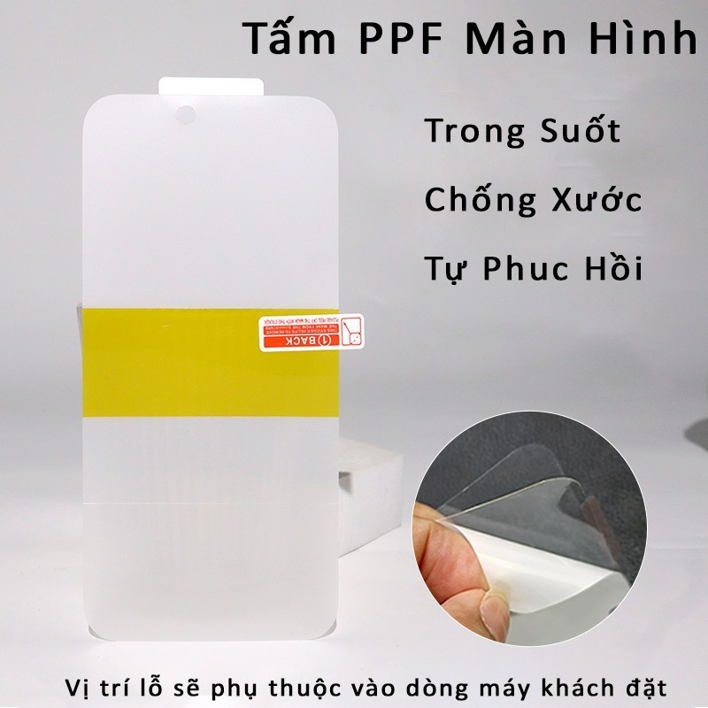 Miếng Dán PPF Chống Xước OnePlus 13 13T 12 11 10T 9 Ace 5 Ultra Pro Racing 3 Pro 3V 2 2V 12R - Mỏng 