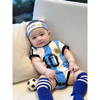 ( HÀNG CÓ SẴN ) Body mesi kèm tuban cho bé trai 3-12kg đồ bộ liền thân cho bé