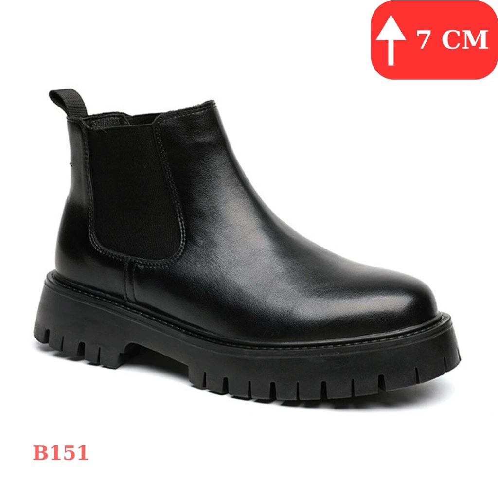 GIÀY BOT CAO NAM 7 cm  , B150