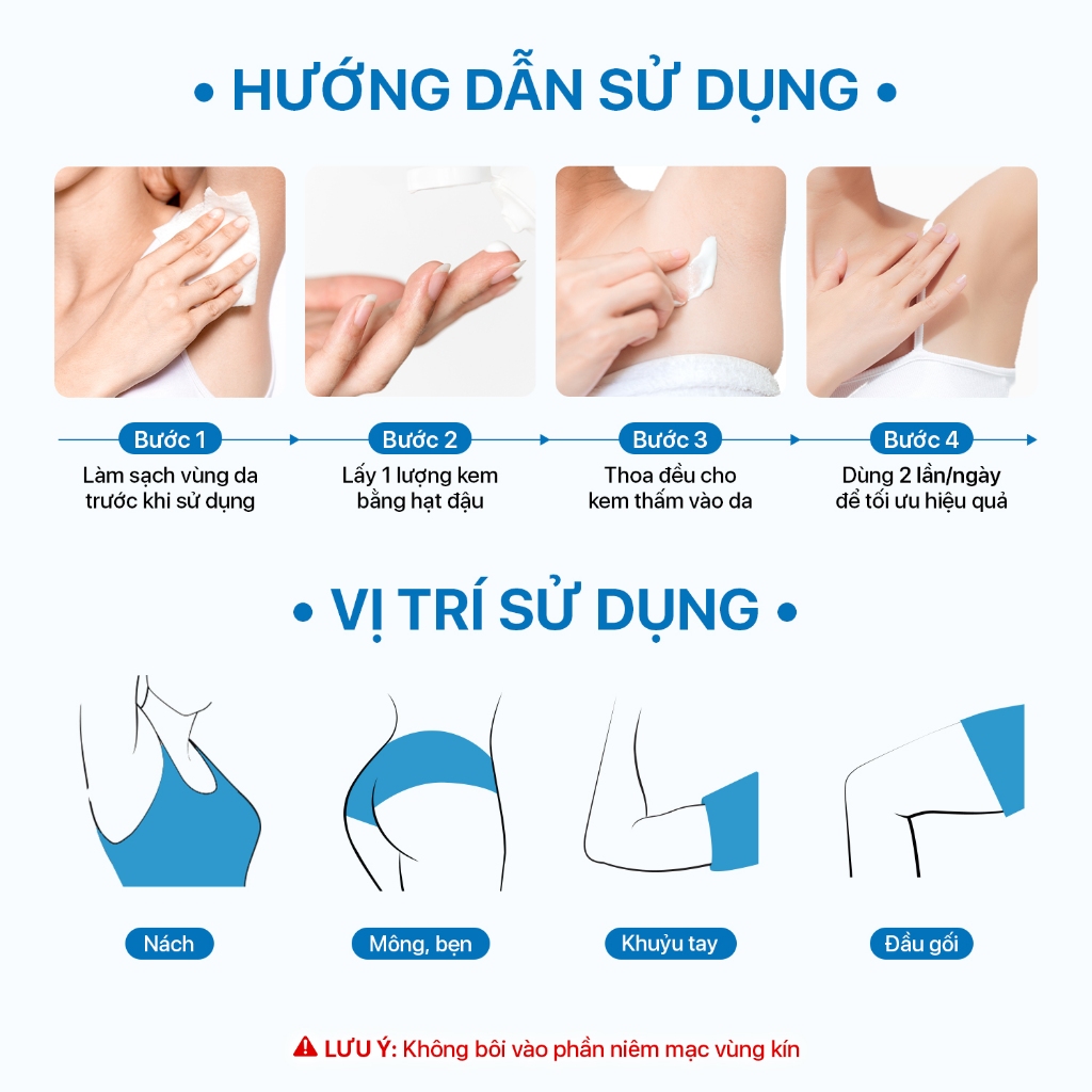 Kem Giảm Thâm ARMPIT CREAM Giúp Dưỡng Trắng Làn Da Sạm Ở Vùng Nách Mông Bikini Khuỷu Tay Đầu Gối 35gr (Tuýp) | BigBuy360 - bigbuy360.vn
