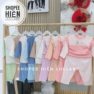 [Lullaby/Chính Hãng] Bộ dài tay Lullaby chất cotton cho bé trai, bé gái