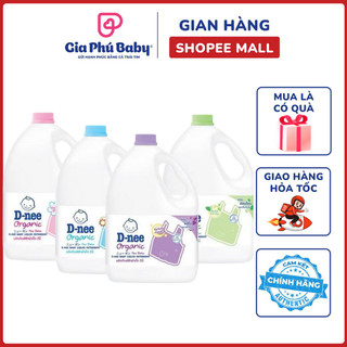   Tem đại Thịnh  Nước Giặt xả 2 in 1 cho Em Bé Dnee Chính Hãng 3000ml. 