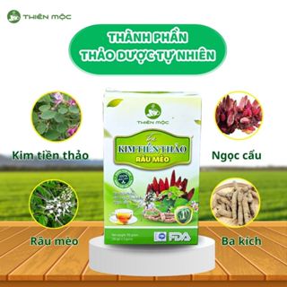 Trà kim tiền thảo râu mèo, từ thảo dược tự nhiên. Hỗ trợ thận khỏe, hỗ trợ sỏi thận.  THIÊN MỘC