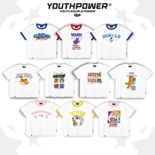 Áo Thun Boxy TOM AND MIC YOUTHPOWER Form Rộng Nam Nữ Oversize Unisex Cotton 2 Chiều 250gsm Cổ Tròn Local Brand Việt Nam