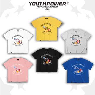  Áo Thun Boxy MÈO HOA YOUTHPOWER Form Rộng Nam Nữ Oversize Unisex Cotton 2 Chiều 250gsm Cổ Tròn Local Brand Việt Nam 