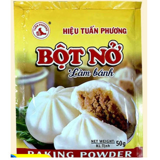 Bột nở làm bánh Hiệu Tuấn Phương Gói 50gr ( Combo 10 gói)