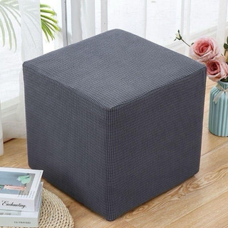  Vỏ đôn vuông nhung gân DECOR HOME SH bọc đôn sofa vải nỉ nhung gân dày dặn mềm mại 