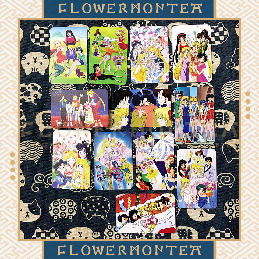 (5T-02) Set 2 Thẻ Hình | Card Hình Bo Góc 1 Mặt - Sailor Moon | Thủy Thủ Mặt Trăng {Được Chọn Mẫu}