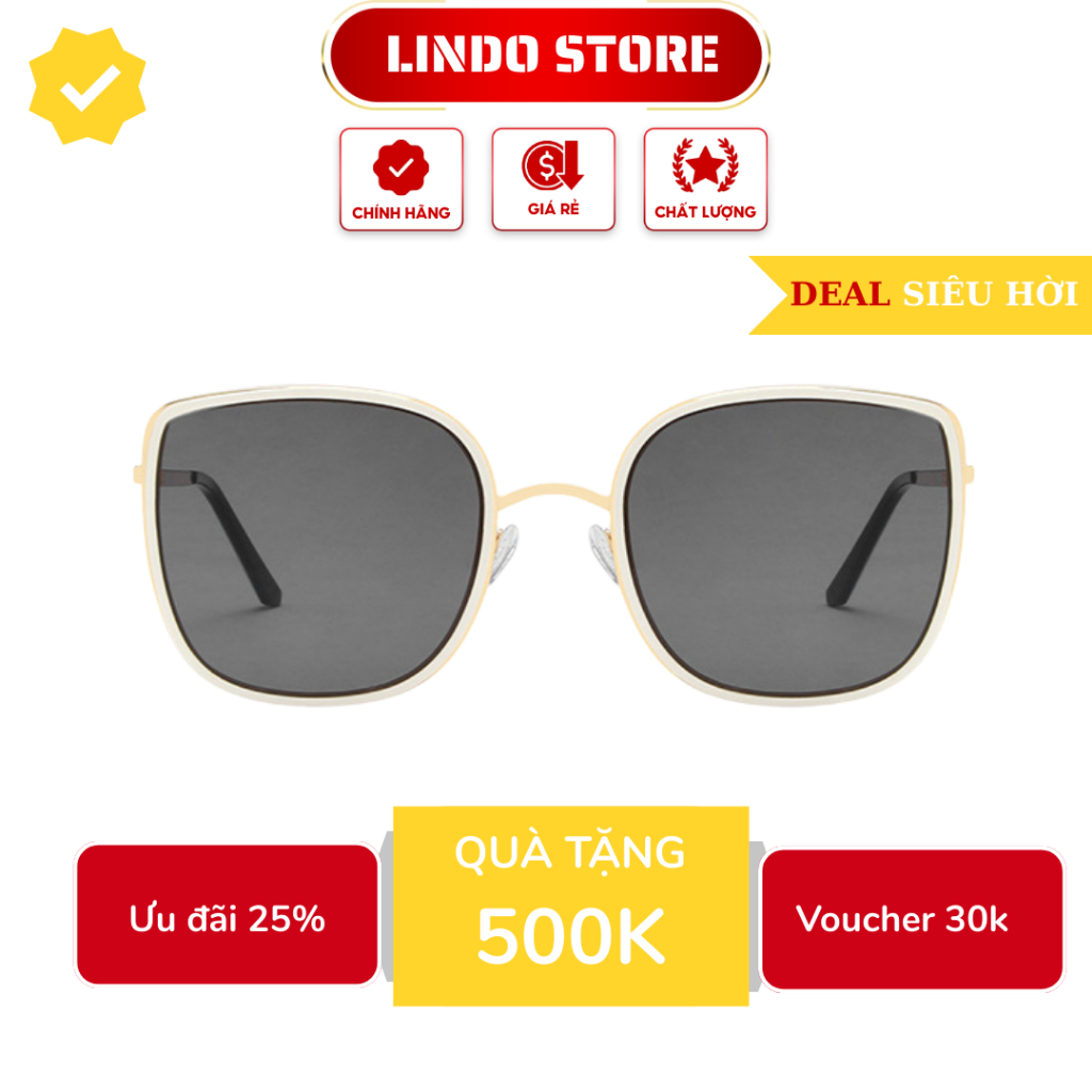 Kính râm mát nữ chính hãng CINLA KI008 đẹp cao cấp đi biển