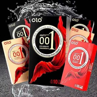  Combo 4 hộp 40 bao cao su Olo Siêu Mỏng 0.01mm Nhiều Gel Gân gai Tăng khoái cảm - 40 bao 