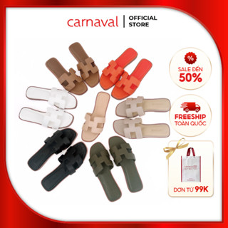  Dép Đế Bệt Quai Ngang Chữ H Carnaval Phong Cách Hiện Đại Thời Trang Xu Hướng Hiện Nay - VS82 