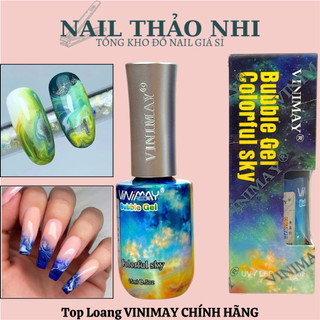Top loang Vinimay 15ml Chính Hãng, Gel tạo loang màu sơn móng chuyên dụng ngành nail