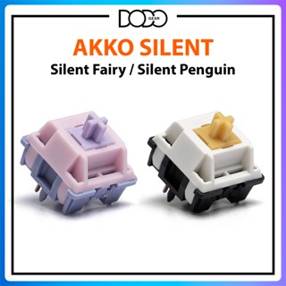 Switch Akko Silent Fairy Penguin 5 PIN silent linear công tắc bàn phím Switch Akko Silent Fairy Penguin 5 pin DoDo Gear