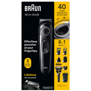  Máy Cạo Râu Tông Đơ Cắt Tóc Braun 6in1 Máy Tông Đơ Tỉa Râu Nhập Đức BH 24 Tháng 