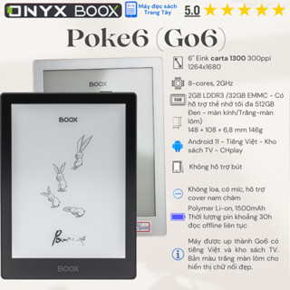 Máy đọc sách Onyx Boox Poke 6