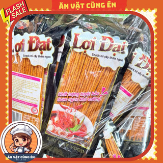 Sỉ bịch 30- 50 gói Snack Tăm cay đen Lợi Đạt thơm cay ngon hấp dẫn, đồ ăn vặt giá rẻ, đồ ăn vặt cổng trường hot nhất