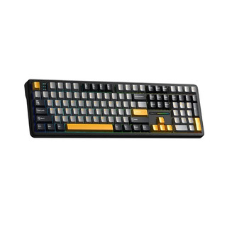 HỎA TỐC] Bàn phím cơ không dây Văn phòng AULA F108 - Black and Gold (Hot-swap | 3-Mode)- Maxpinggear