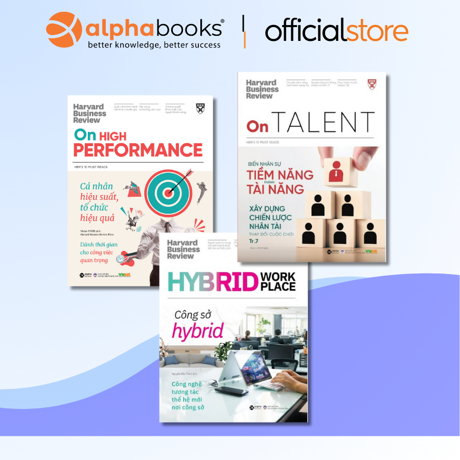 Sách - Lẻ/Combo: Bộ HBR ONPOINT 2023: Quản Lý Nhân Sự Thời 4.0 (Alpha Books)