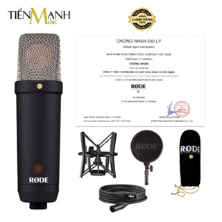   Chính Hãng  Micro Rode NT1 Signature Series - Mic Thu Âm Condenser Livestream Phòng Thu Studio Microphone 