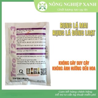 MAX FLOWER - RỤNG LÁ MAI gói 100gr - Phân Bón NPK giúp rụng lá Mai tự Nhiên (không suy cây, không ảnh hưởng hoa)