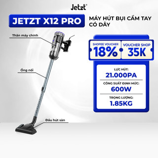  Máy hút bụi cầm tay đa năng có dây JETZT X12 lực hút 21000PA 