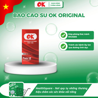  Bao Cao Su Ok Không Mùi Hộp 12 Cái 